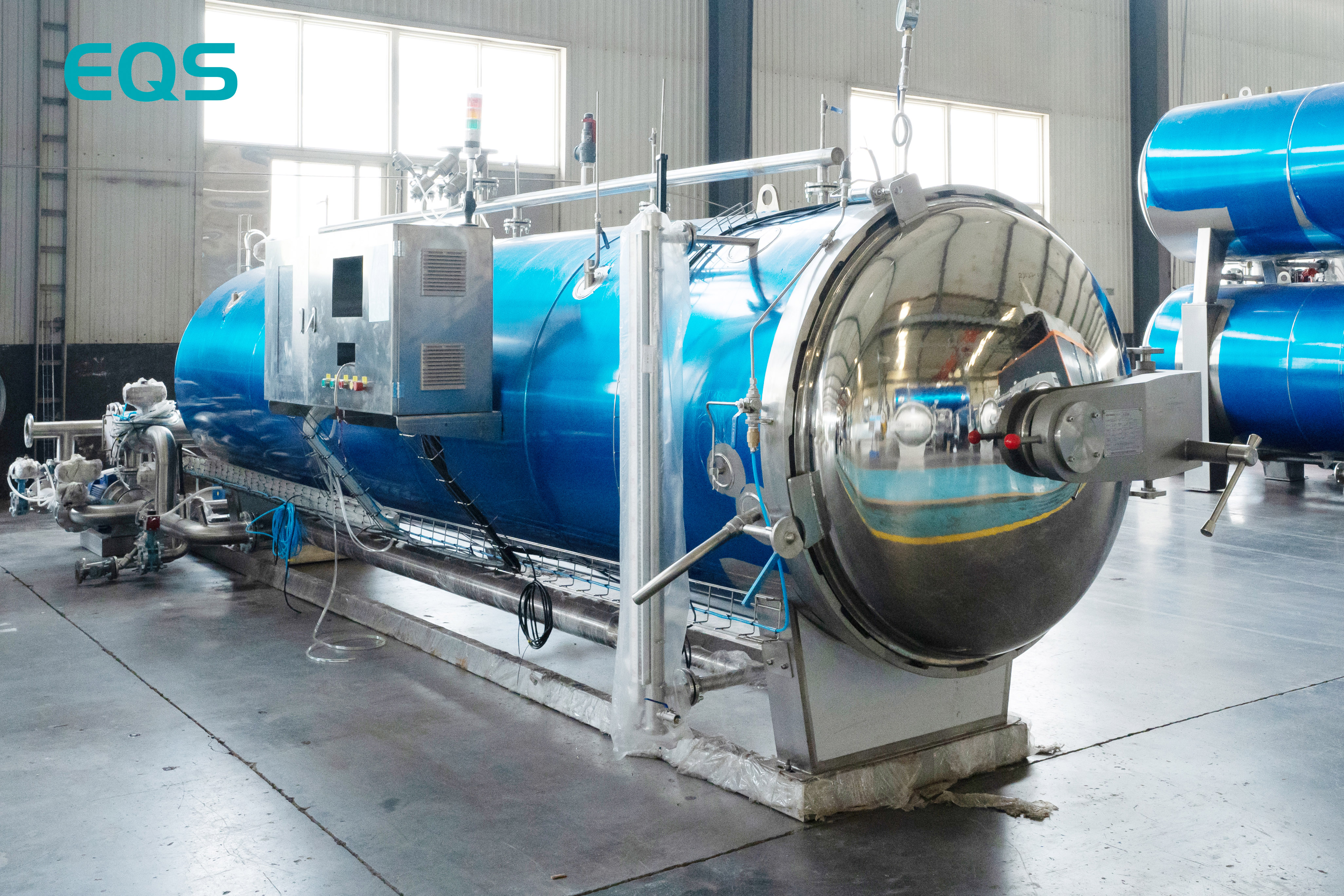 Autoclave de vapor de alta eficacia para alimentos y productos farmacéuticos 