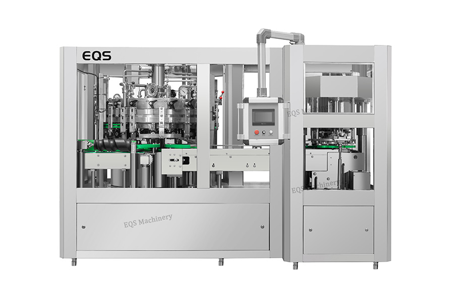 Máquina llenadora de latas carbonatadas